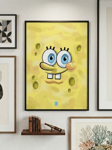 Spongebob poster wandbild deko - poster,