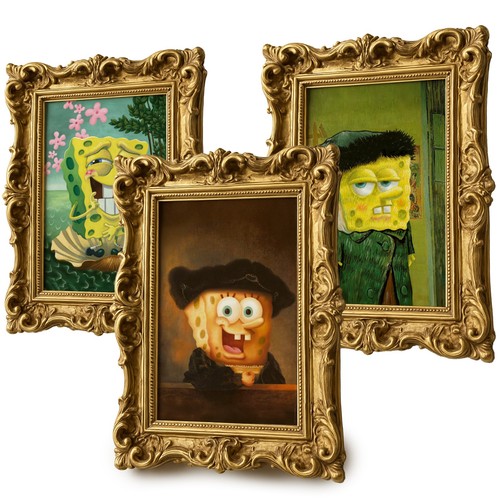 Spongebob poster set - set, 3x