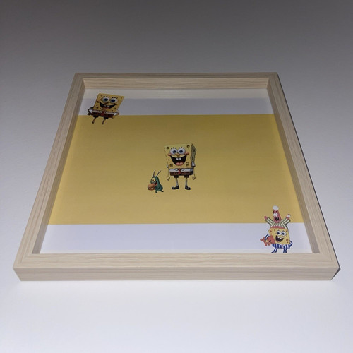 Gerahmtes spongebob - gerahmtes,