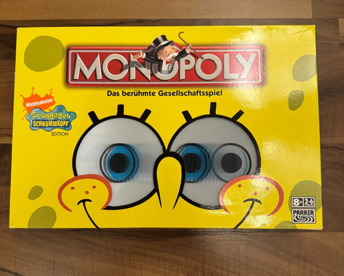 Parker monopoly spongebob - monopoly,